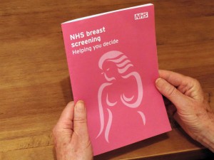 Breast screening leaflet